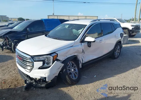 2024 GMC Terrain Fwd Slt from USA, damaged, VIN 3GKALPEG3RL186373